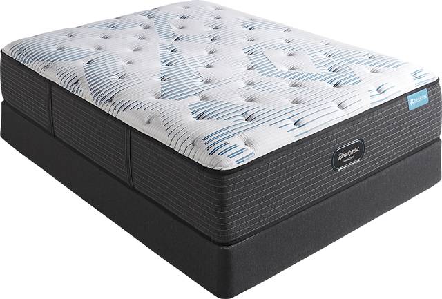 Beautyrest Harmony Turtle Beach Low Profile Queen Mattress Set - Thumbnail - Image 1