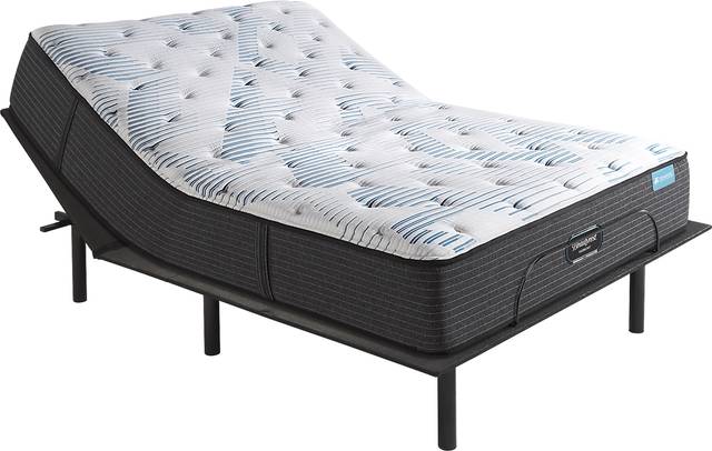 Beautyrest Harmony Turtle Beach Queen Mattress with Head Up Only Base - Thumbnail - Image 1