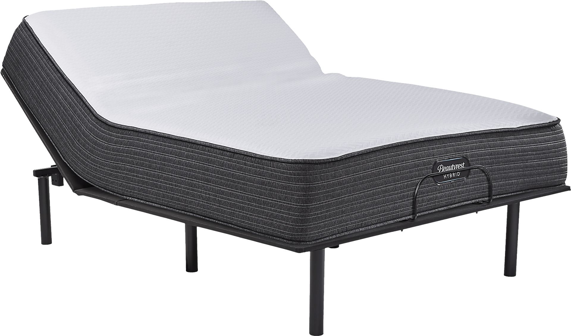 Beautyrest Hybrid Belmont Springs King Mattress with RTG Sleep 2000 Adjustable Base - Image 1