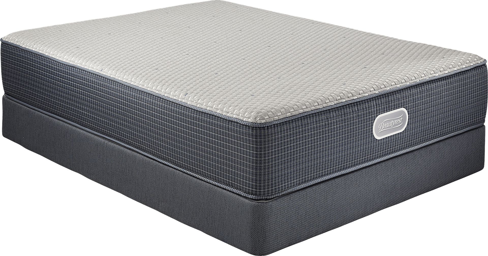 Beautyrest Hybrid Geneva Lake Low Profile King Mattress Set - Image 1