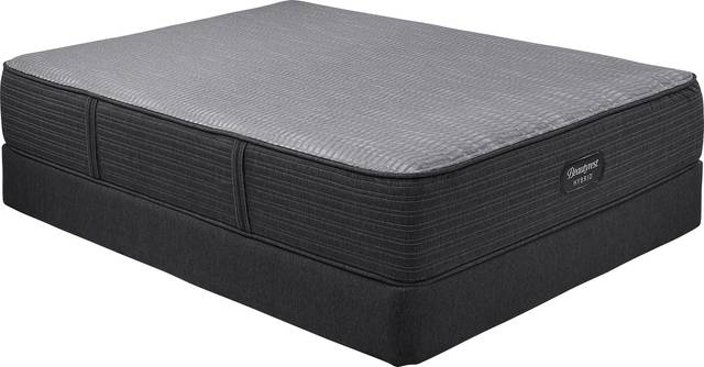 Beautyrest Hybrid Pacific Blue High Profile King Mattress Set - Thumbnail - Image 1