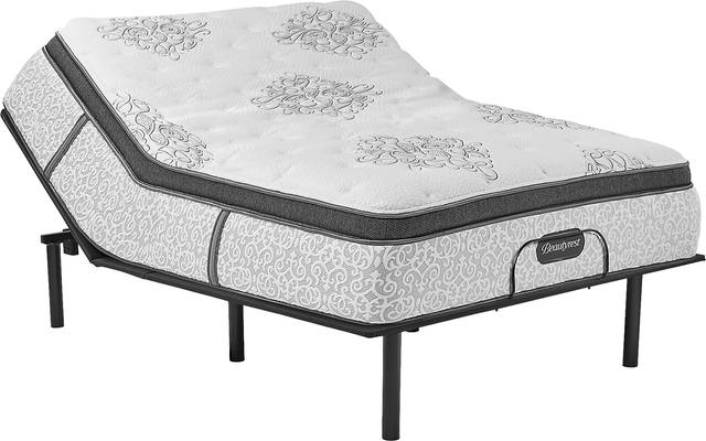 Beautyrest Legend Bradford King Mattress with RTG Sleep 2000 Adjustable Base - Thumbnail - Image 1