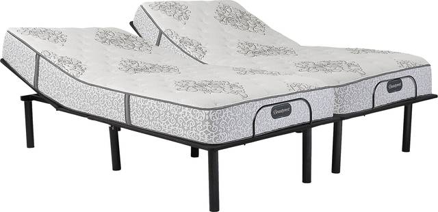 Beautyrest Legend McFarland Split King Mattress with RTG Sleep 2000 Adjustable Base - Thumbnail - Image 1