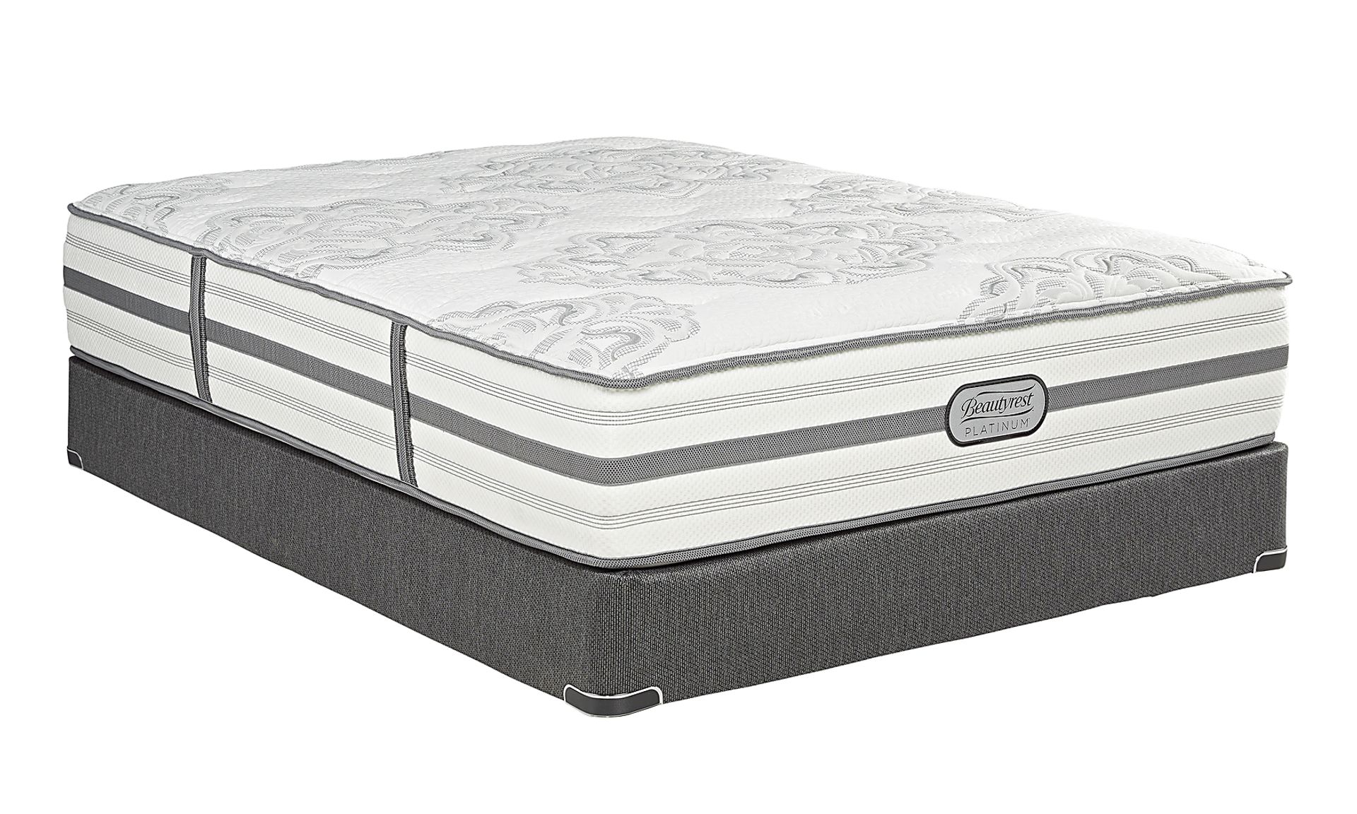 Beautyrest Platinum Artesia Queen Mattress Set - Image 1
