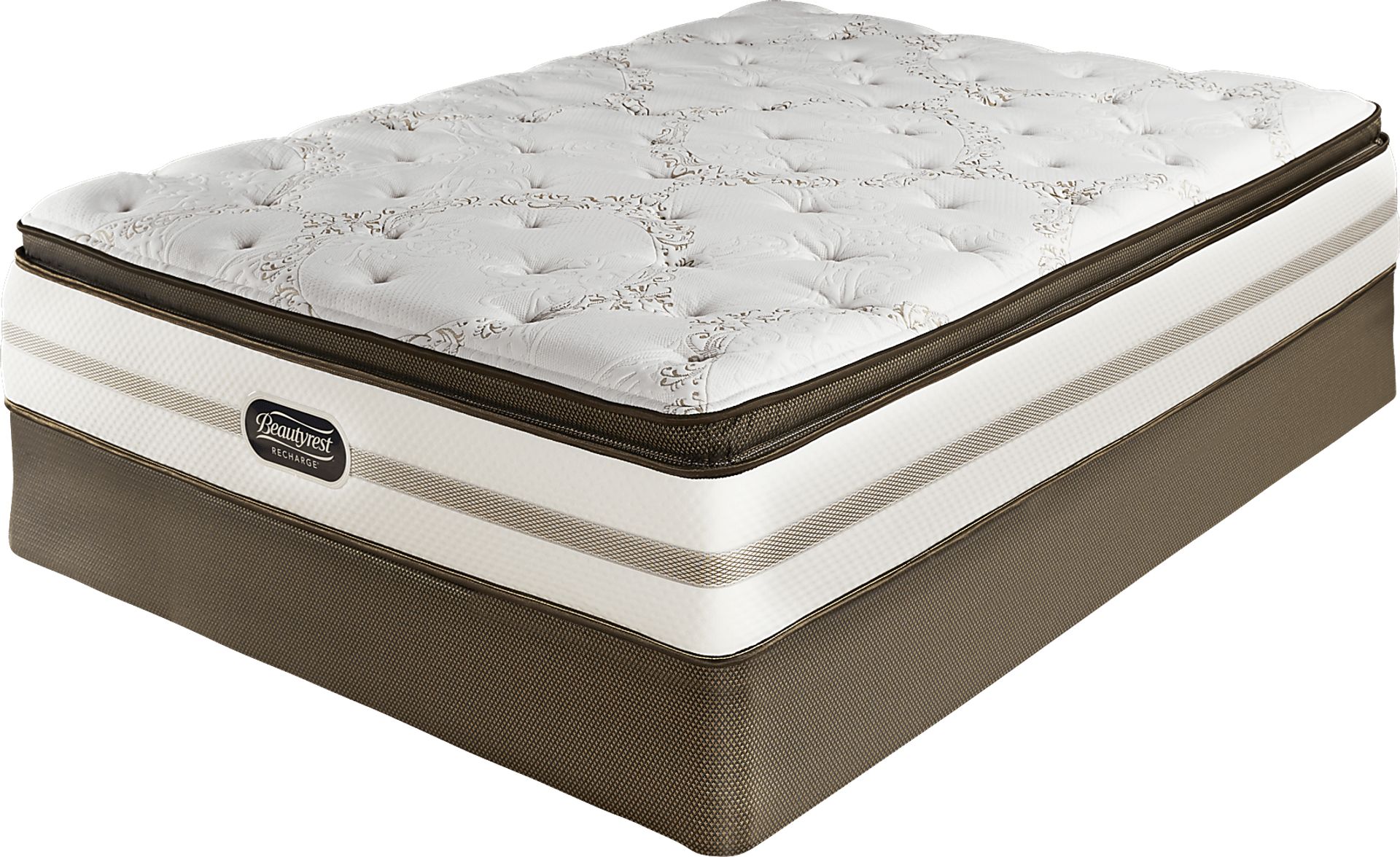 Beautyrest Recharge Derbyshire Queen Mattress Set - Image 1
