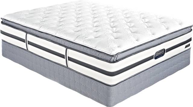 Beautyrest Recharge Largent Lane Low Profile King Mattress Set - Thumbnail - Image 1