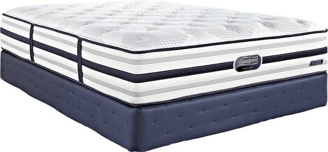 Beautyrest Recharge World Class Mojave Park Queen Mattress Set - Thumbnail - Image 1
