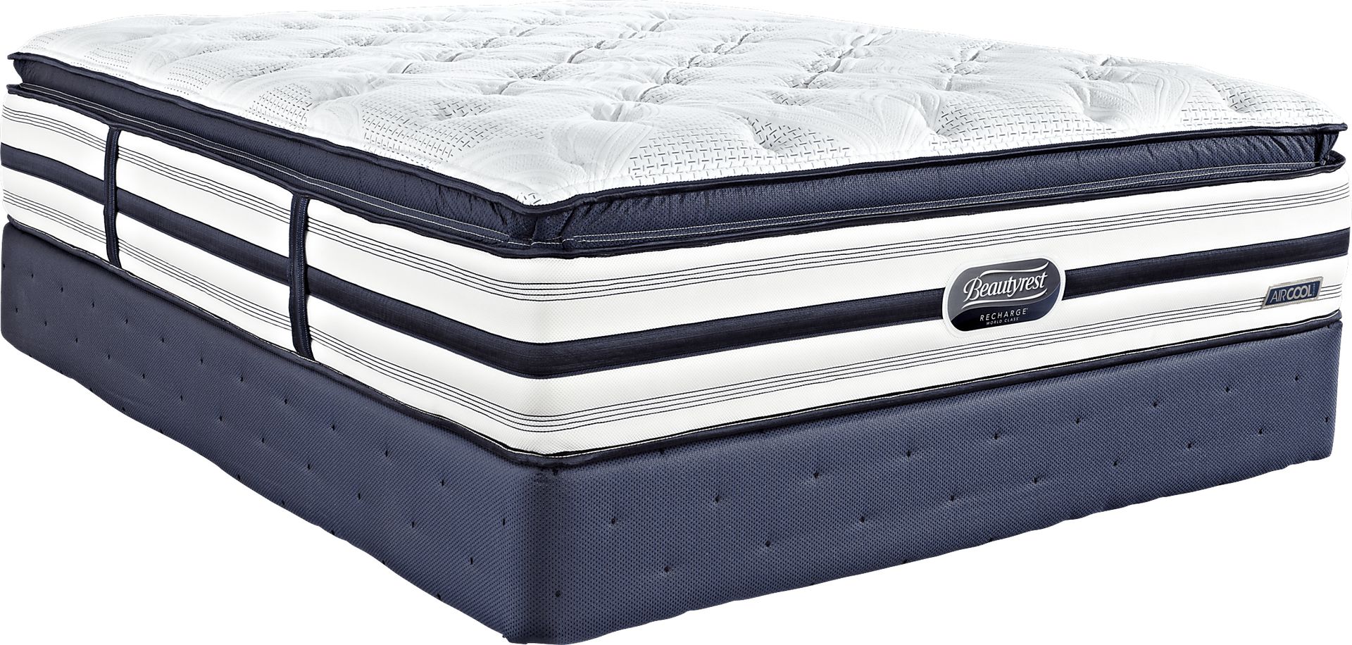 Beautyrest Recharge World Class Mount Laurel Queen Mattress Set - Image 2