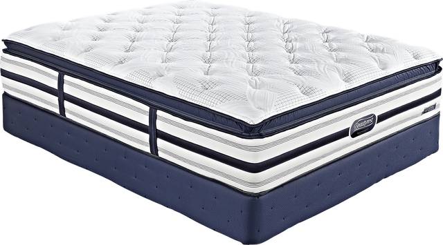 Beautyrest Recharge World Class Mount Laurel Queen Mattress Set - Thumbnail - Image 1