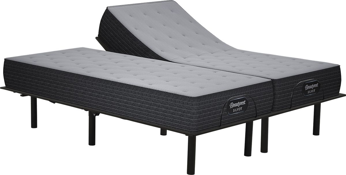 Beautyrest Silver Clover Lane Split King Adjustable Mattress Set 