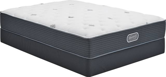 Beautyrest Silver Hidden Ridge King Mattress Set - Thumbnail - Image 1