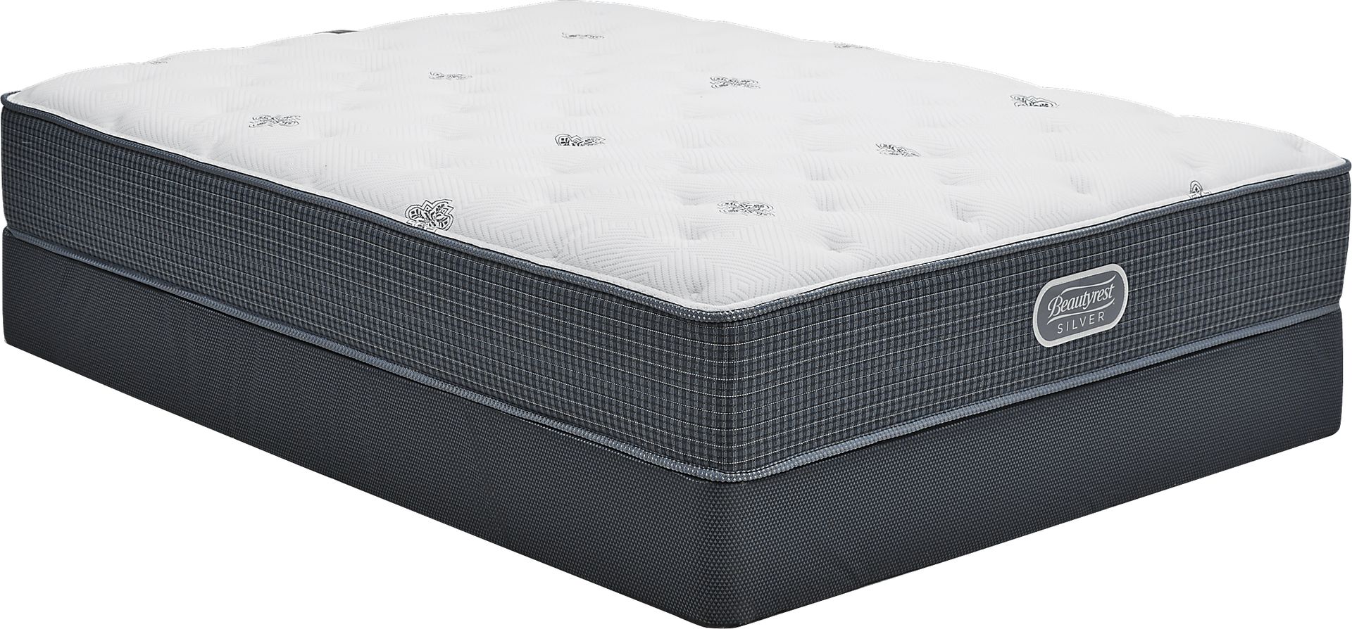 Beautyrest Silver Hidden Ridge Queen Mattress with Reverie O200 Adjustable Base - Image 1