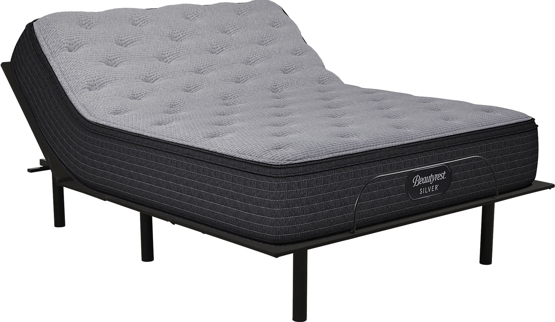 Beautyrest Silver Madison Grove Queen Mattress with RTG Sleep 2000 Adjustable Base - Image 1
