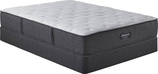Beautyrest Silver Noblewood Queen Mattress Set - Thumbnail - Image 1