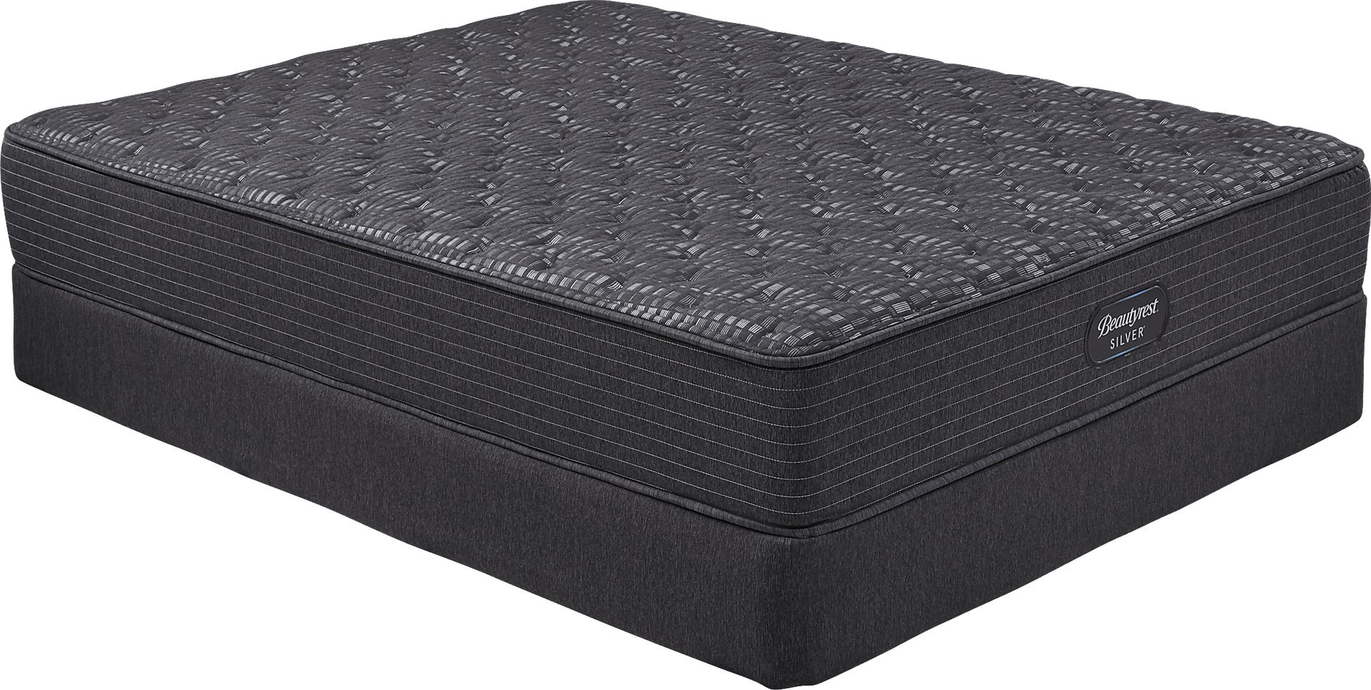Beautyrest Silver Stonewood Queen Mattress Set - Image 1
