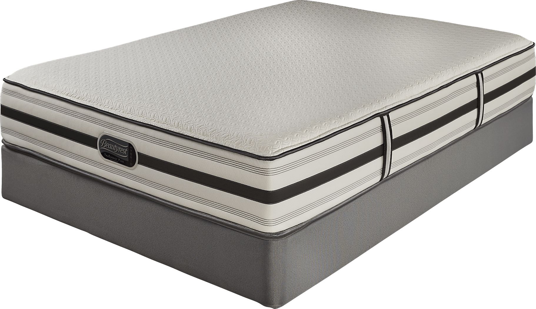 Beautyrest TruEnergy Plus Belmont Bluffs Queen Mattress Set - Rooms To Go