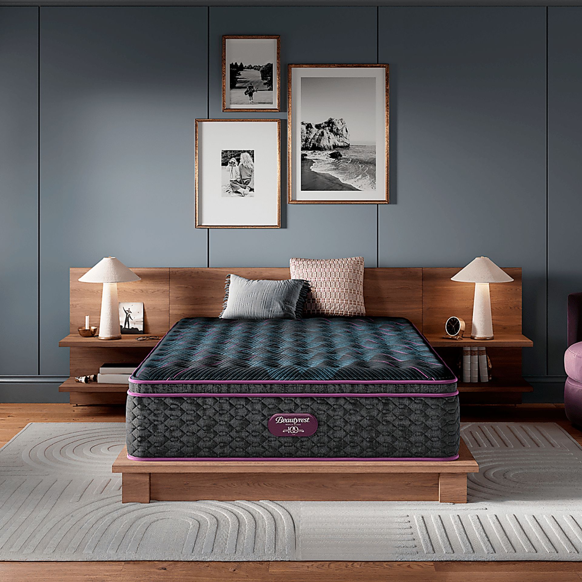 Beautyrest World Class Level Three Medium Pillow Top California King Mattress - Image 2