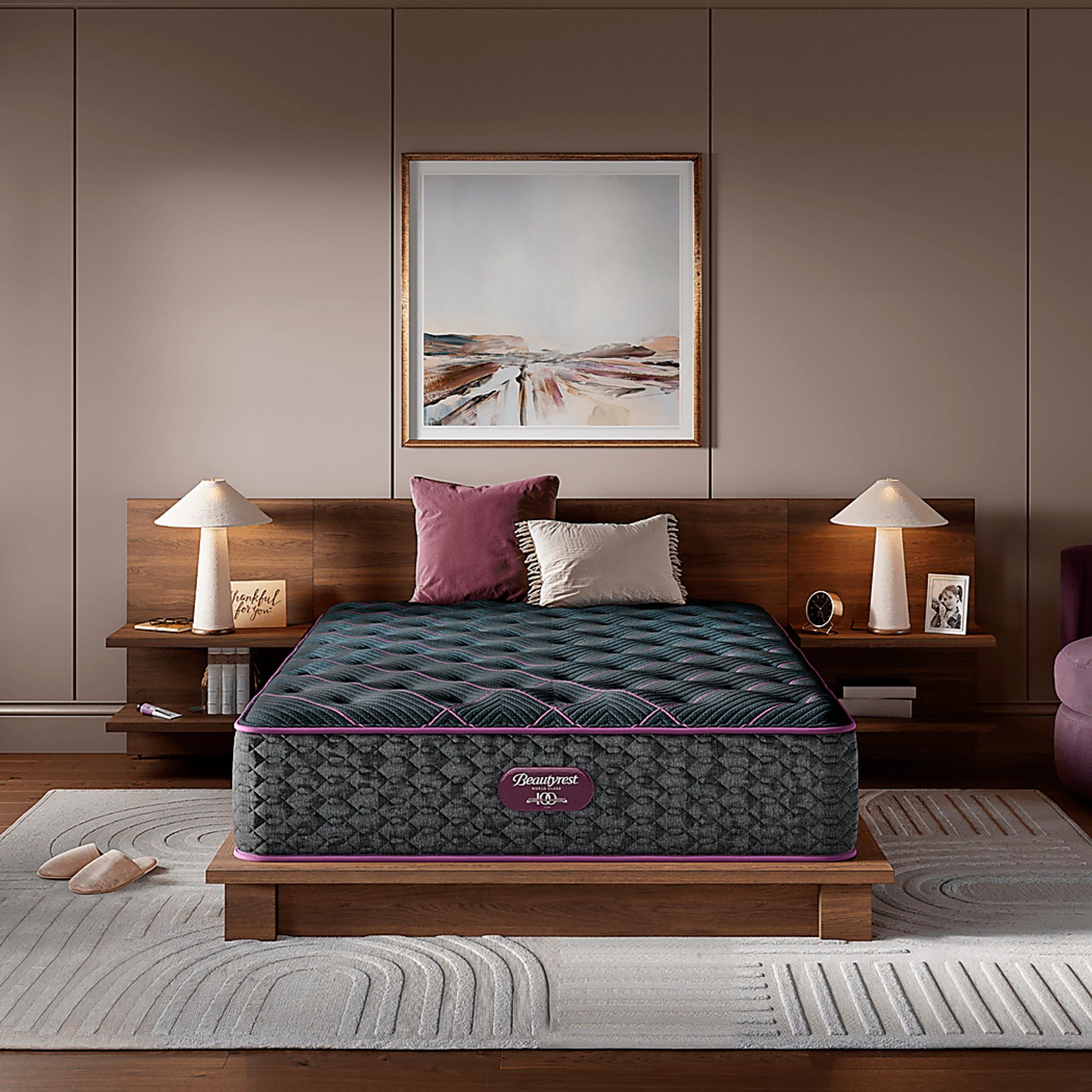 Beautyrest World Class Level Three Plush Twin Mattress - Image 2