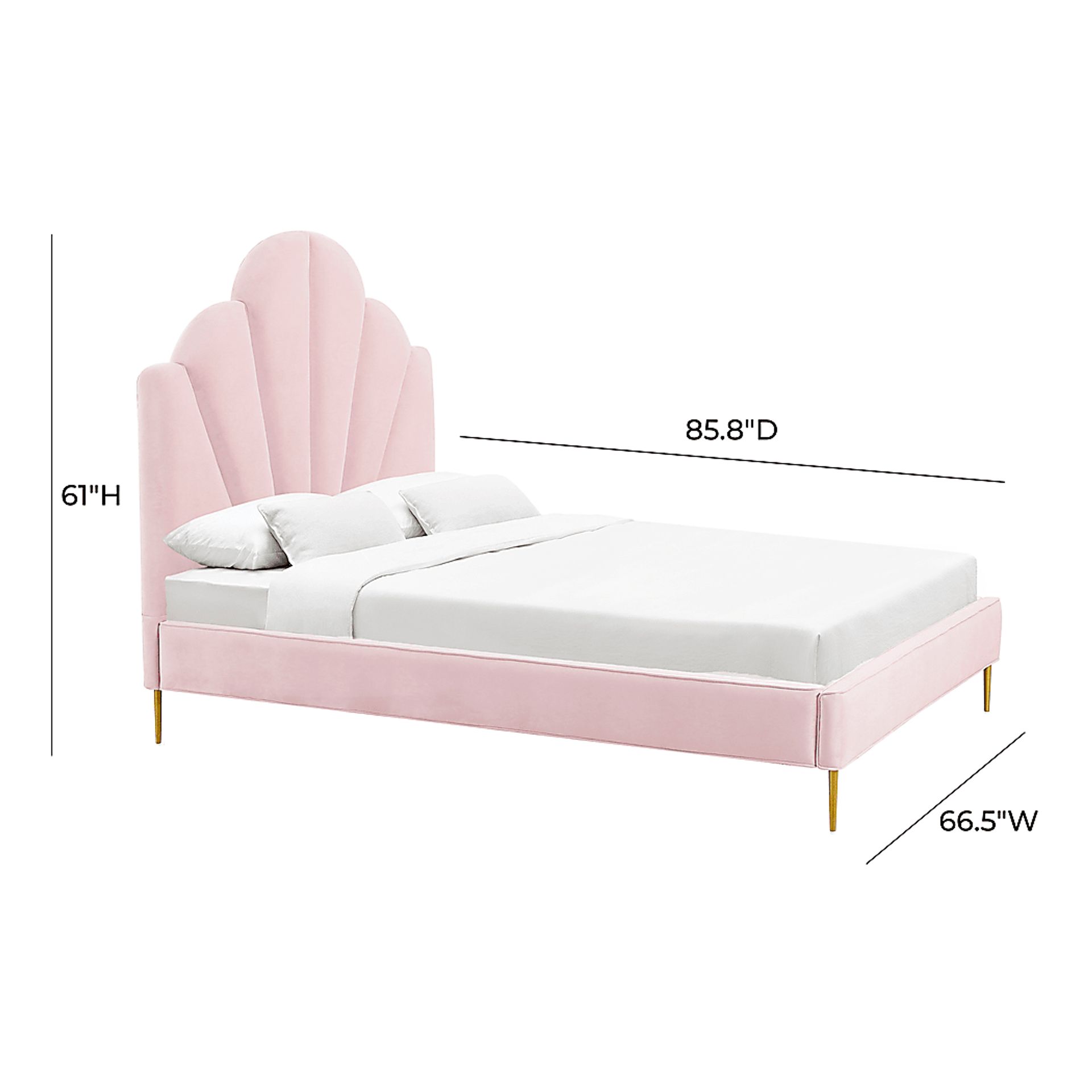 Beaverbrook Blush Queen Bed - Image 2