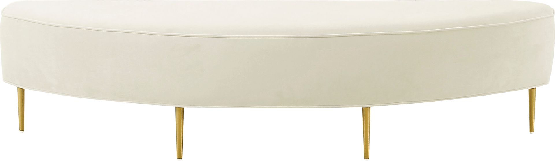 Beaverbrook Cream King Bench - Image 3