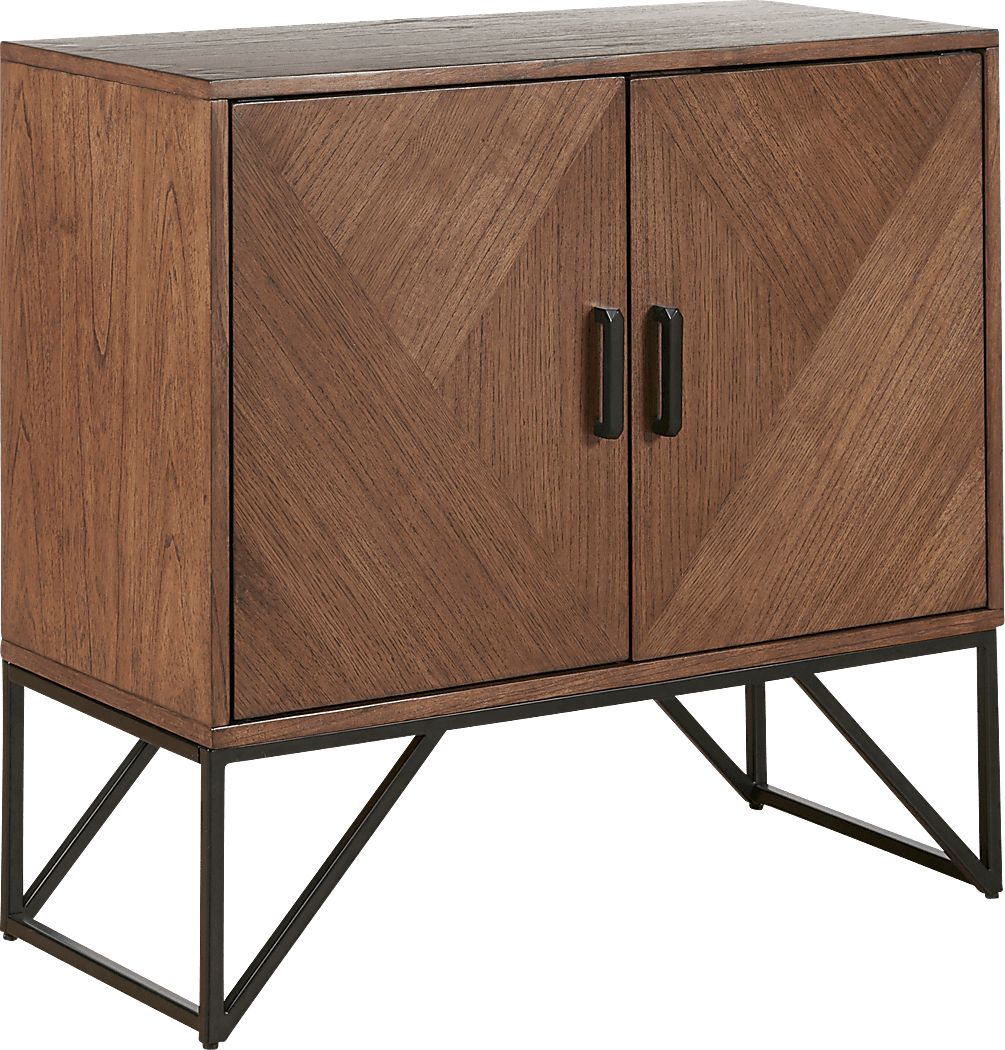Beayer Brown Accent Cabinet