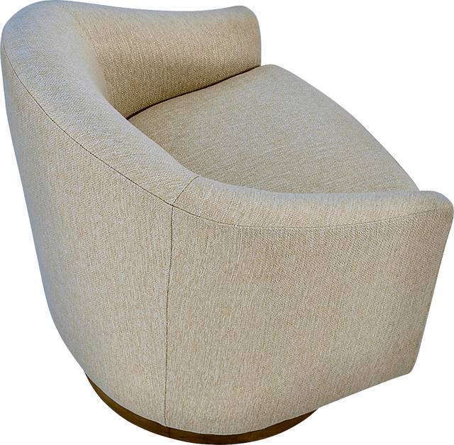 Beback Brown Swivel Accent Chair - Thumbnail - Image 6