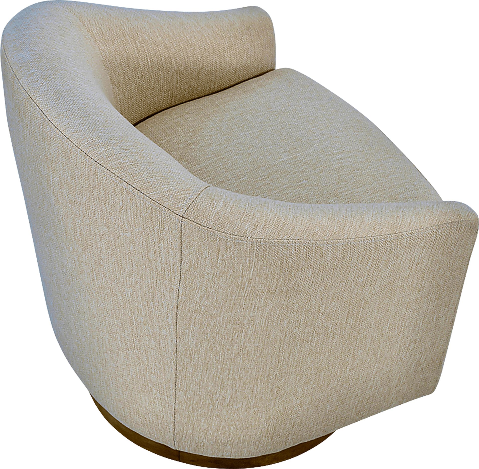 Beback Brown Swivel Accent Chair - Image 6