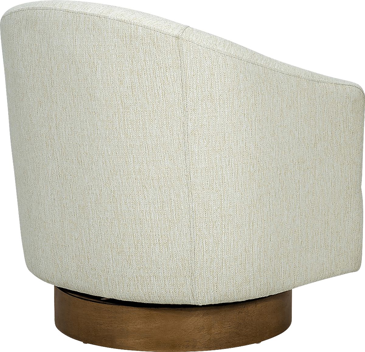 Beback Cream Beige Polypropylene Fabric Swivel Upholstered | Rooms to Go