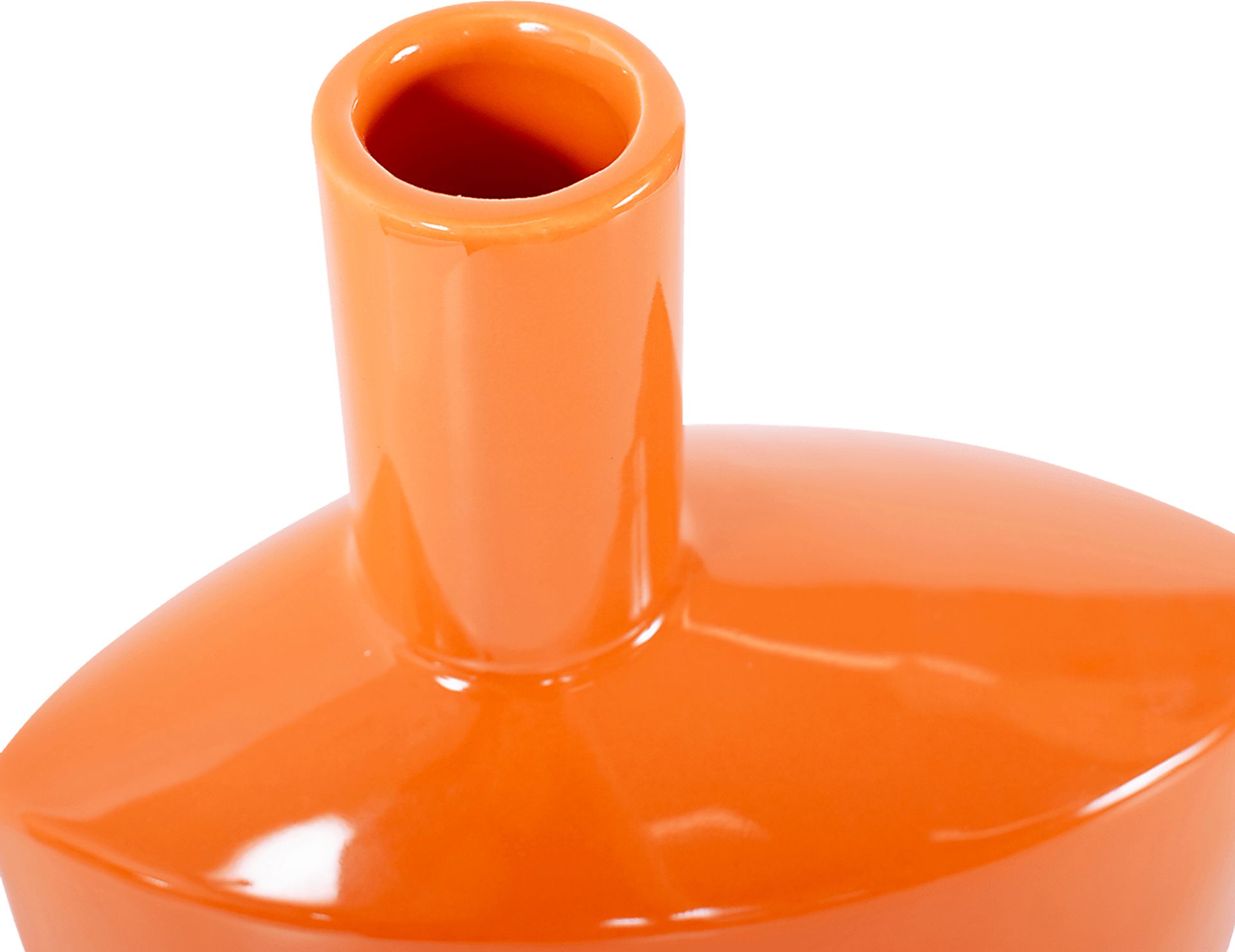 Bebti Orange Short Vase - Image 7