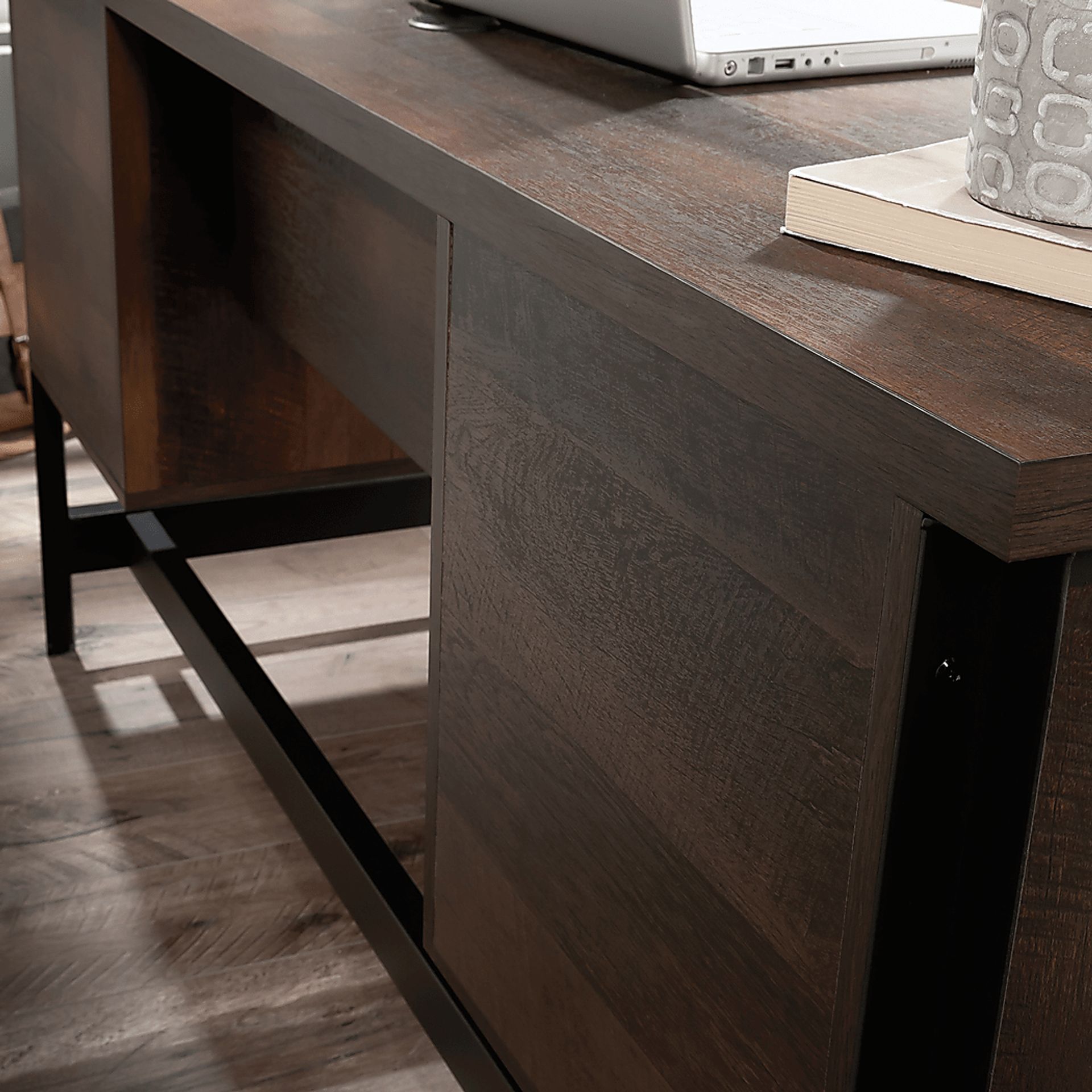 Becado Brown Desk - Image 4
