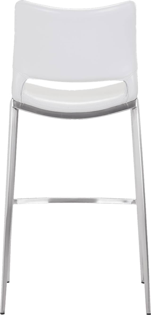 Becher White Barstool, Set of 2 - Thumbnail - Image 4