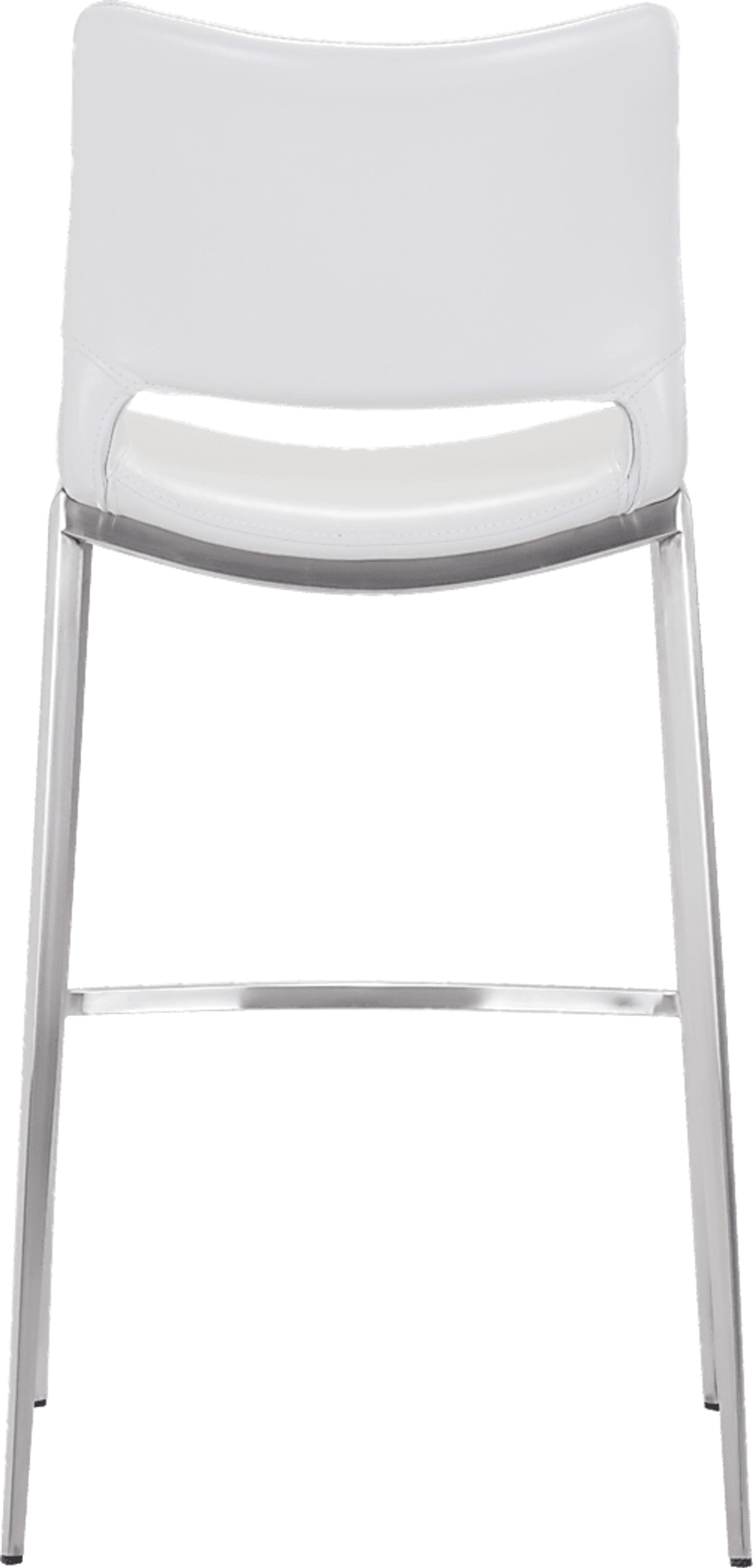 Becher White Barstool, Set of 2 - Image 4