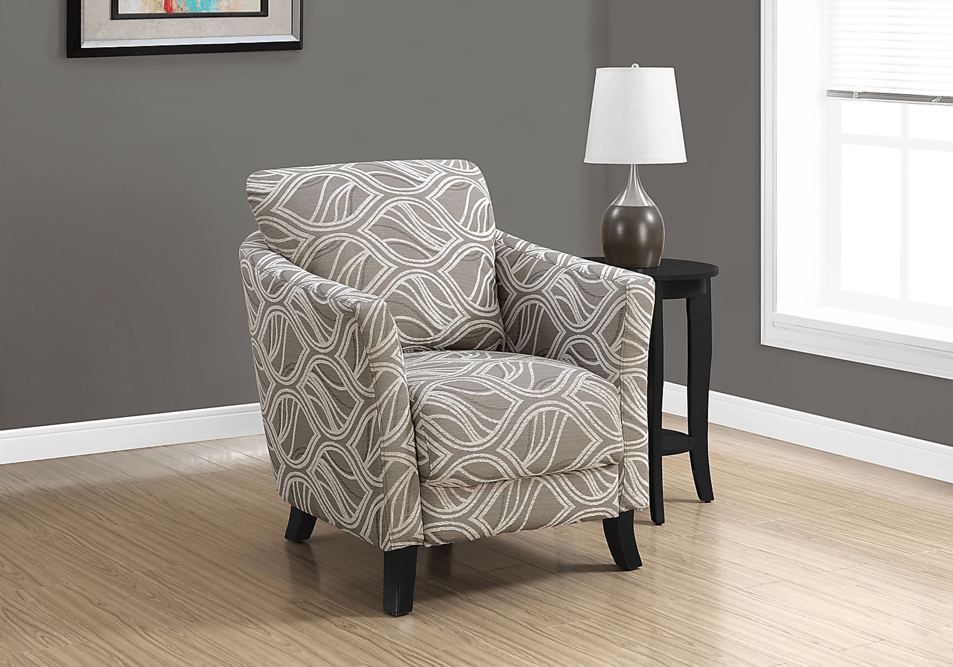 Beckenham Beige Accent Chair - Image 2