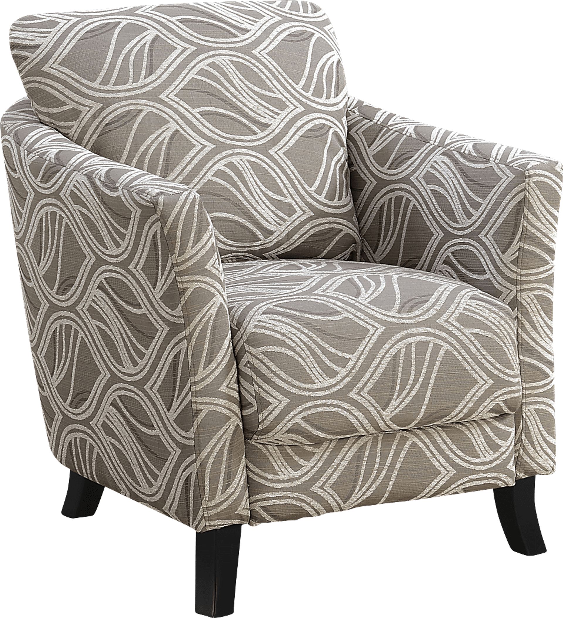 Beckenham Beige Accent Chair - Image 1
