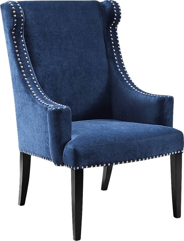 Beckfield Blue Accent Chair - Thumbnail - Image 1