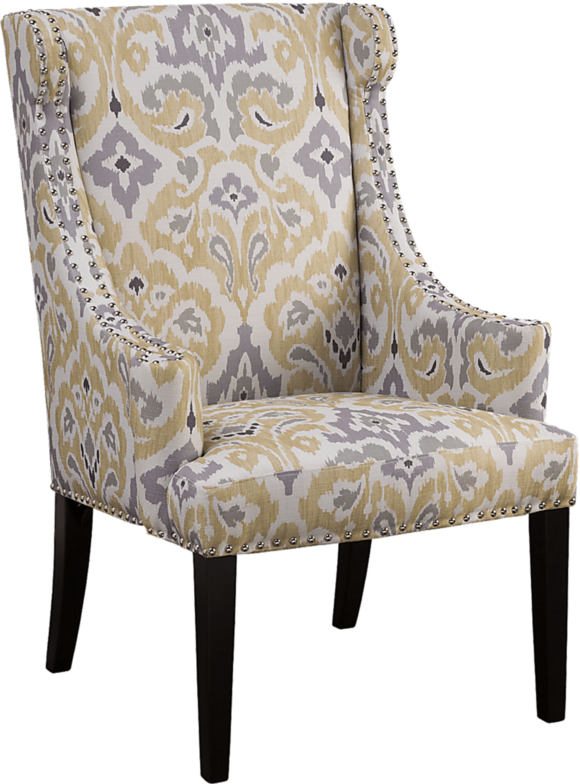Beckfield Yellow Accent Chair - Image 1