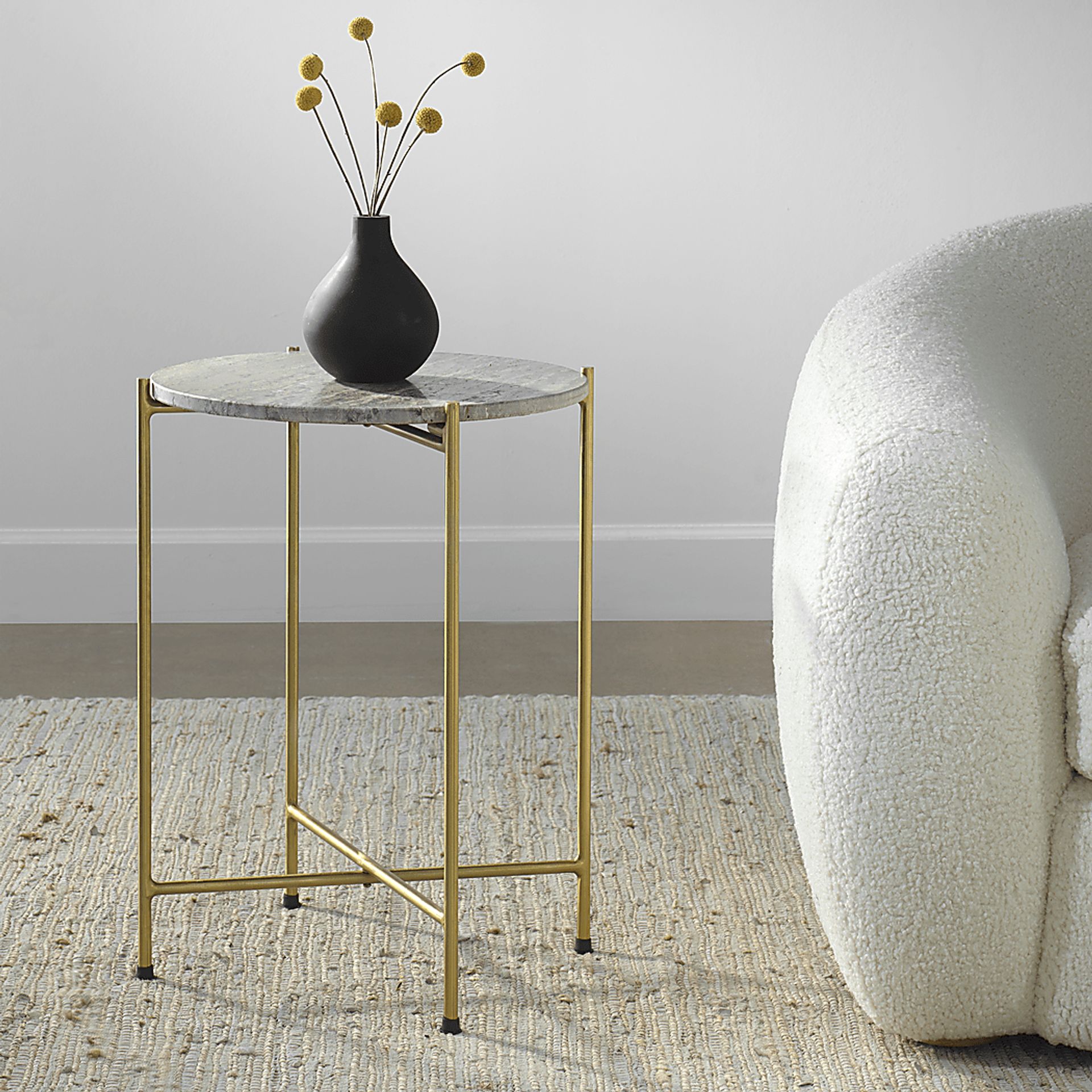 Beckhan Gold Accent Table - Image 2