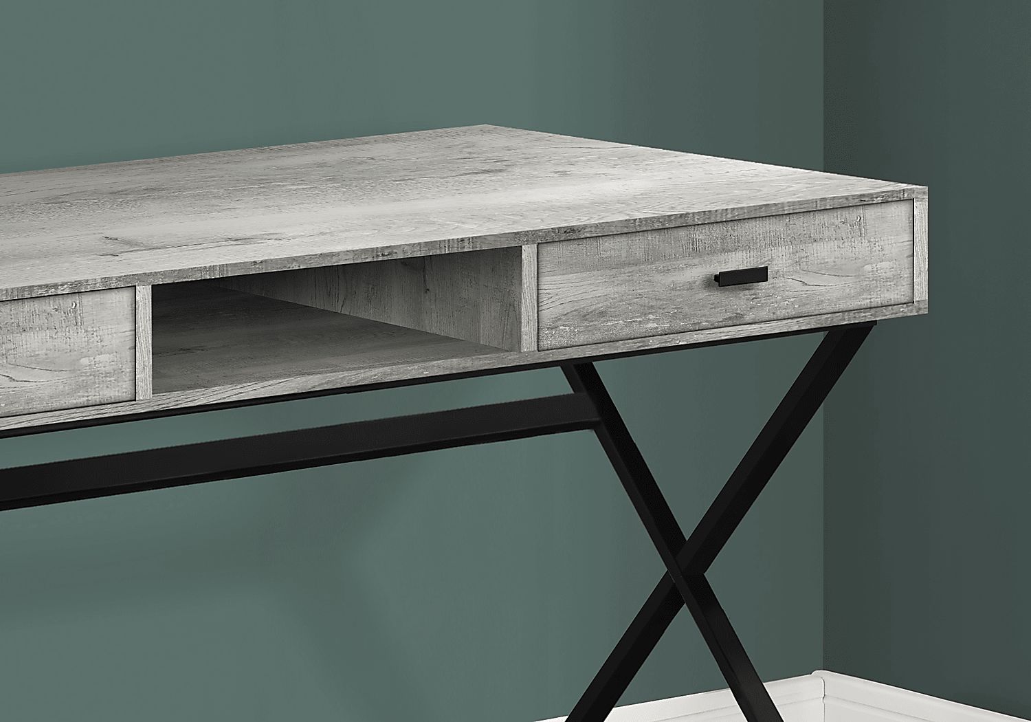 Beckhaven Gray Desk - Thumbnail 3