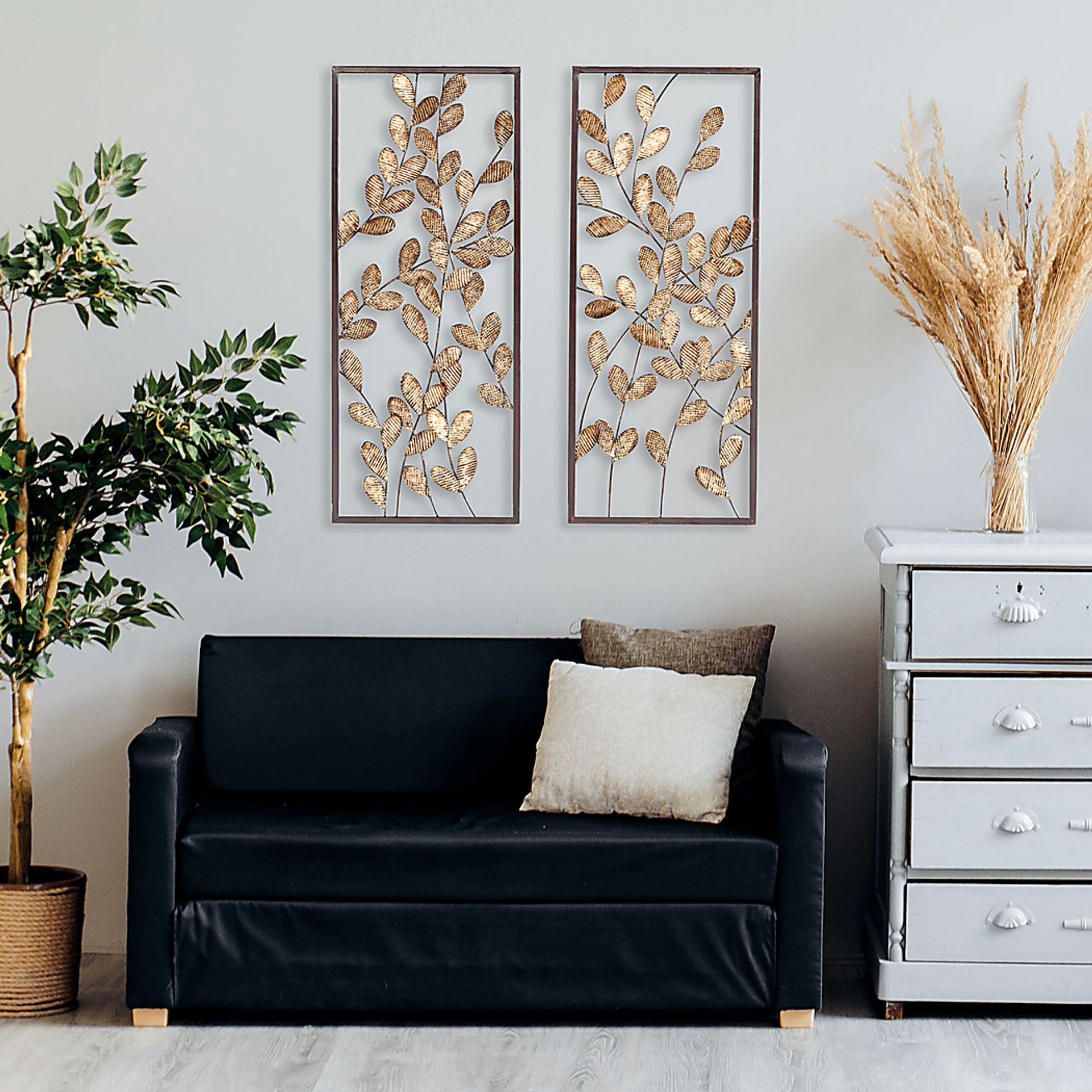 Beckington Gold Wall Decor, Set of 2 - Image 5