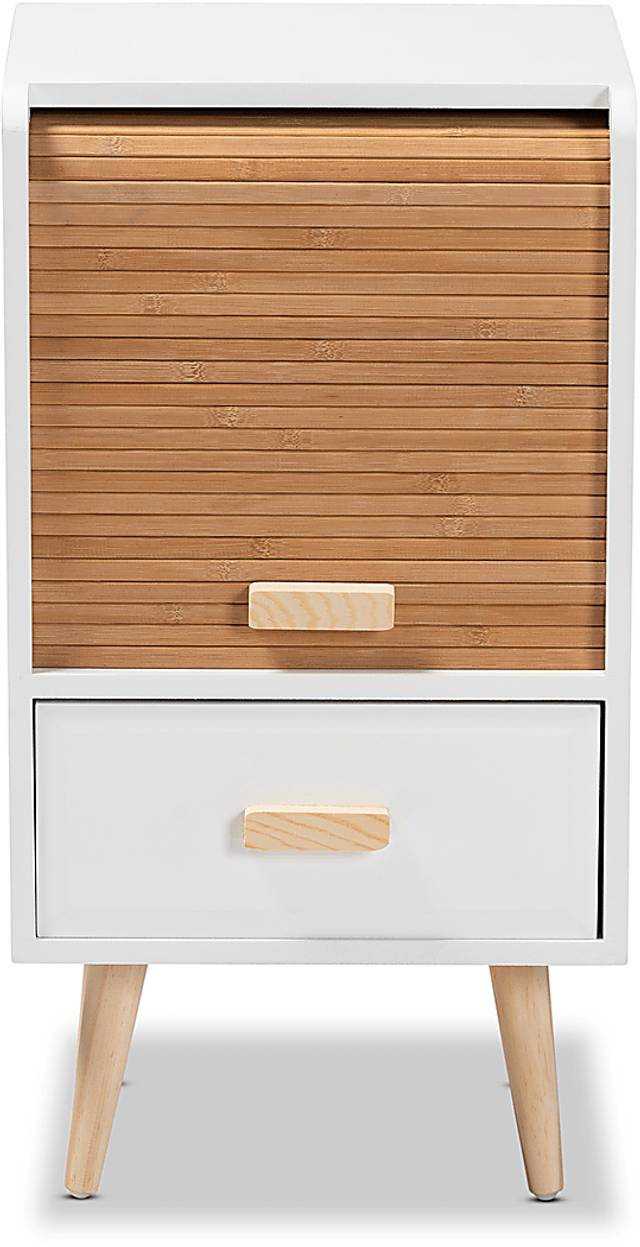 Beckleycrest White Nightstand - Thumbnail - Image 3