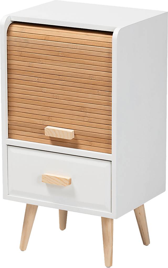 Beckleycrest White Nightstand - Thumbnail - Image 1