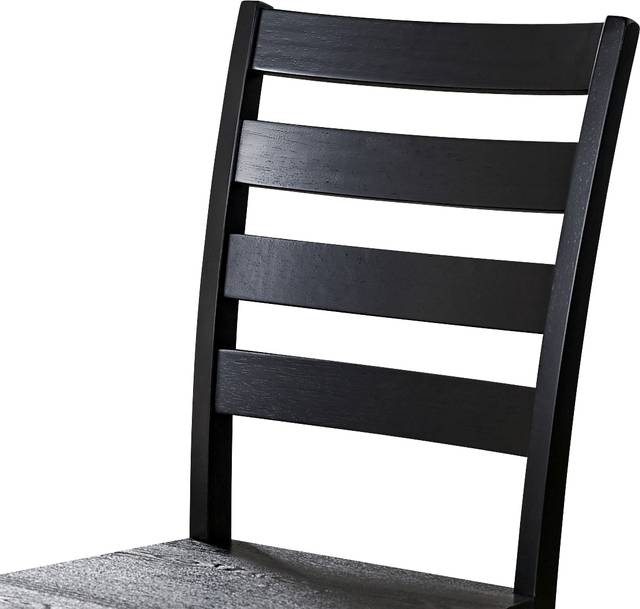 Beckmore Black Side Chair, Set of 2 - Thumbnail - Image 3