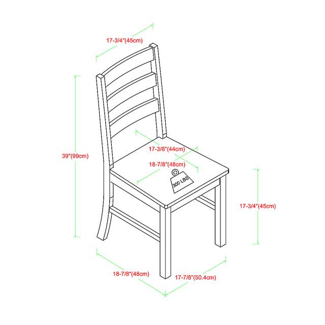 Beckmore Black Side Chair, Set of 2 - Thumbnail - Image 6