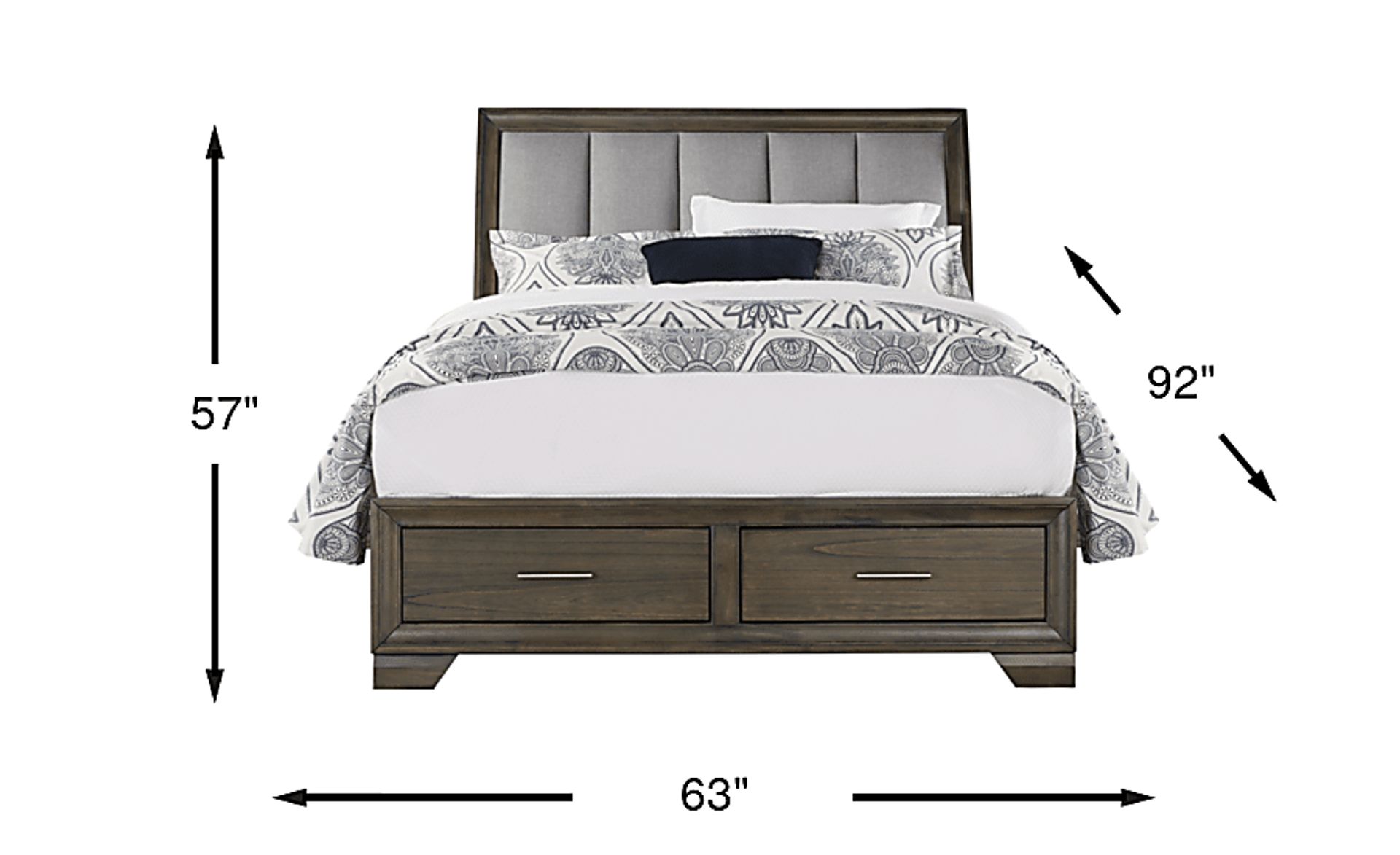 Dimension Image. Please refer to the Dimension Tab on this page for dimension details.