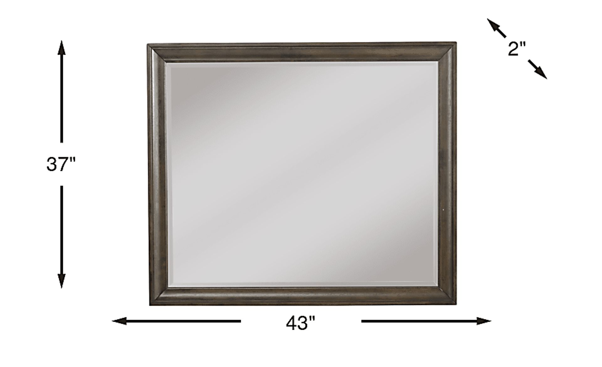 Dimension Image. Please refer to the Dimension Tab on this page for dimension details.