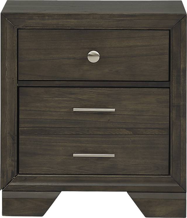 Beckwood Gray Nightstand - Thumbnail - Image 1