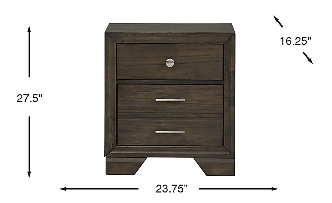 Beckwood Gray Nightstand