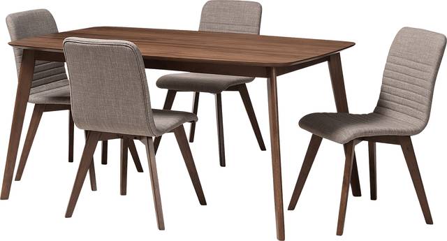 Becliffe Gray 5 Pc Dining Set - Thumbnail - Image 1
