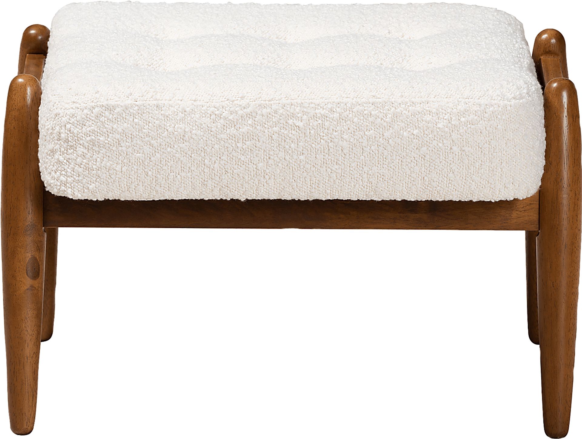 Becraft Brown Ottoman - Image 6