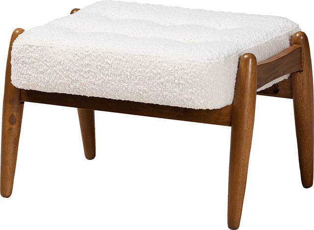Becraft Brown Ottoman - Thumbnail - Image 1